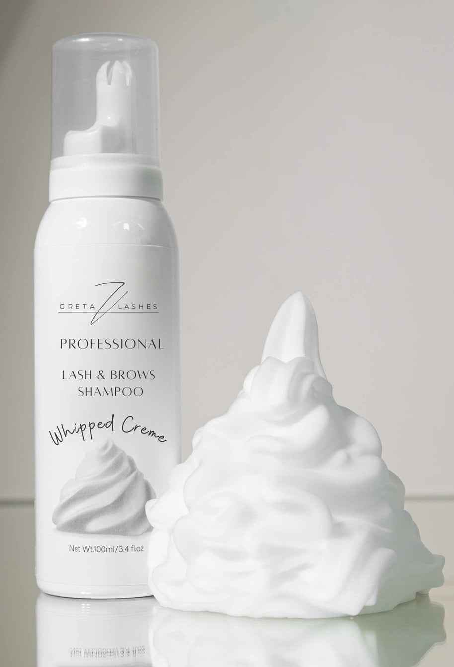 Blakstienų, antakių putos-šampūnas 100 ml.