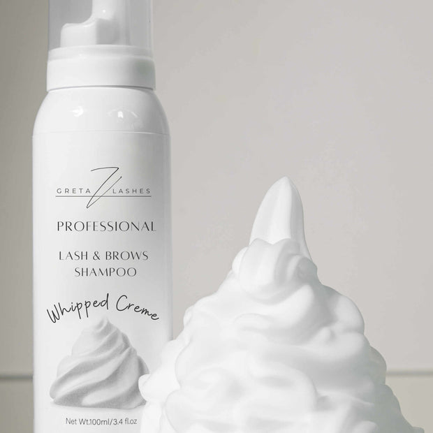 Blakstienų, antakių putos-šampūnas 100 ml.