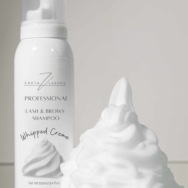Blakstienų, antakių putos-šampūnas 100 ml.