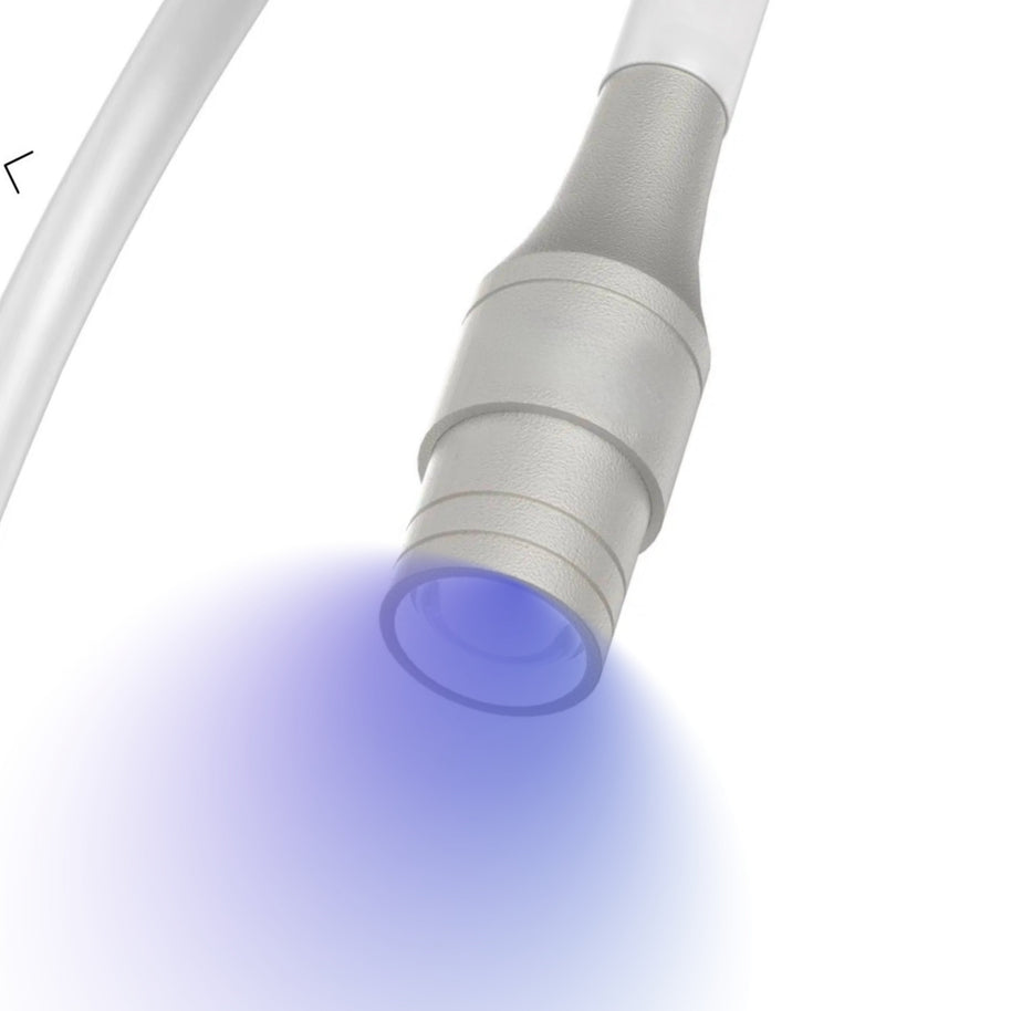,,UV-LED" lempa baltas korpusas (5 w.)