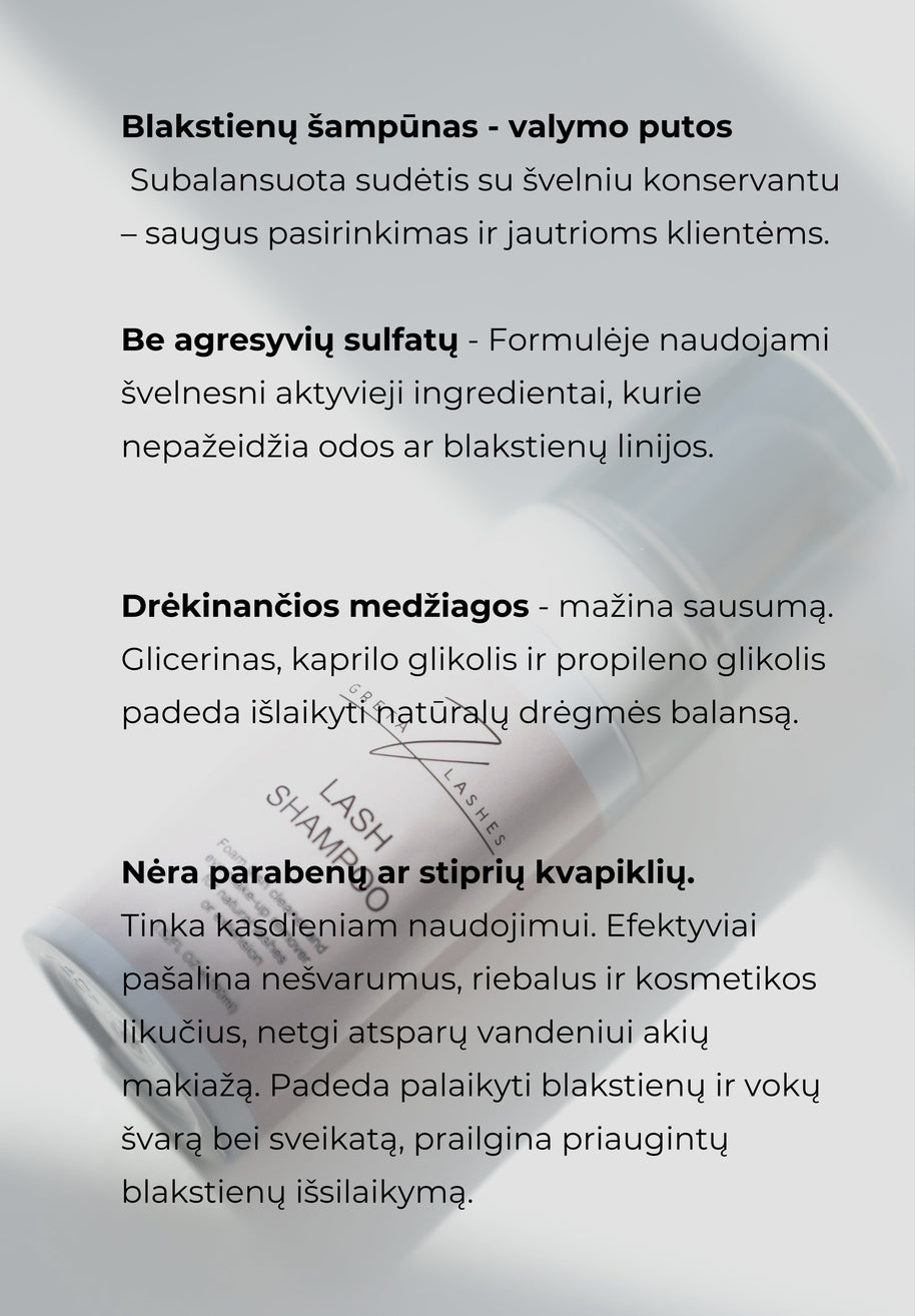 Blakstienų putos 100 ml.
