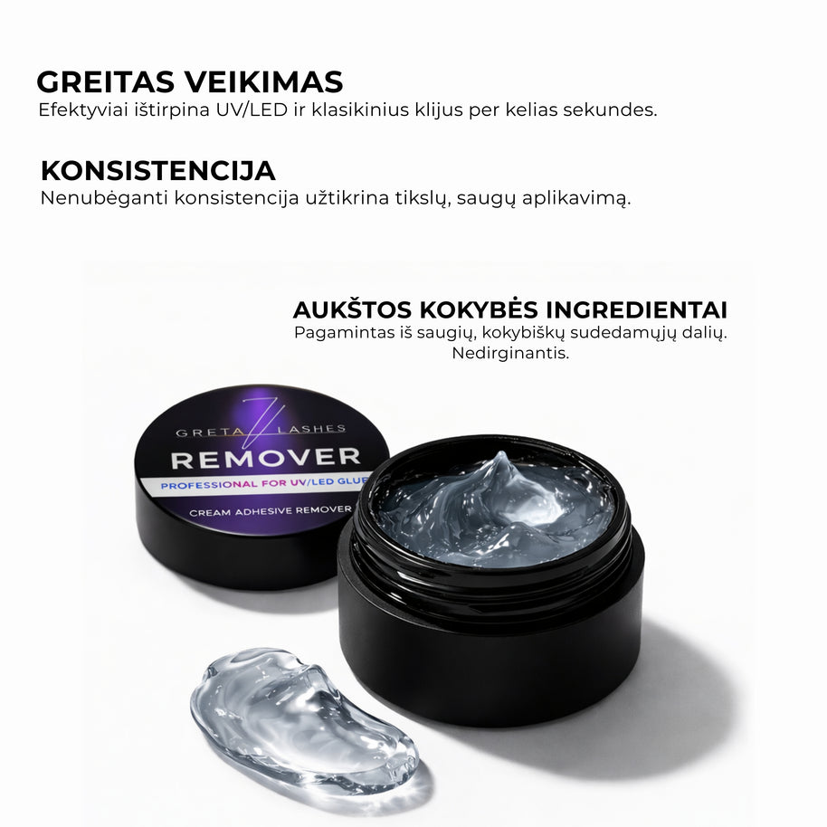 UV-LED klijų tirpklis ,,REMOVER
