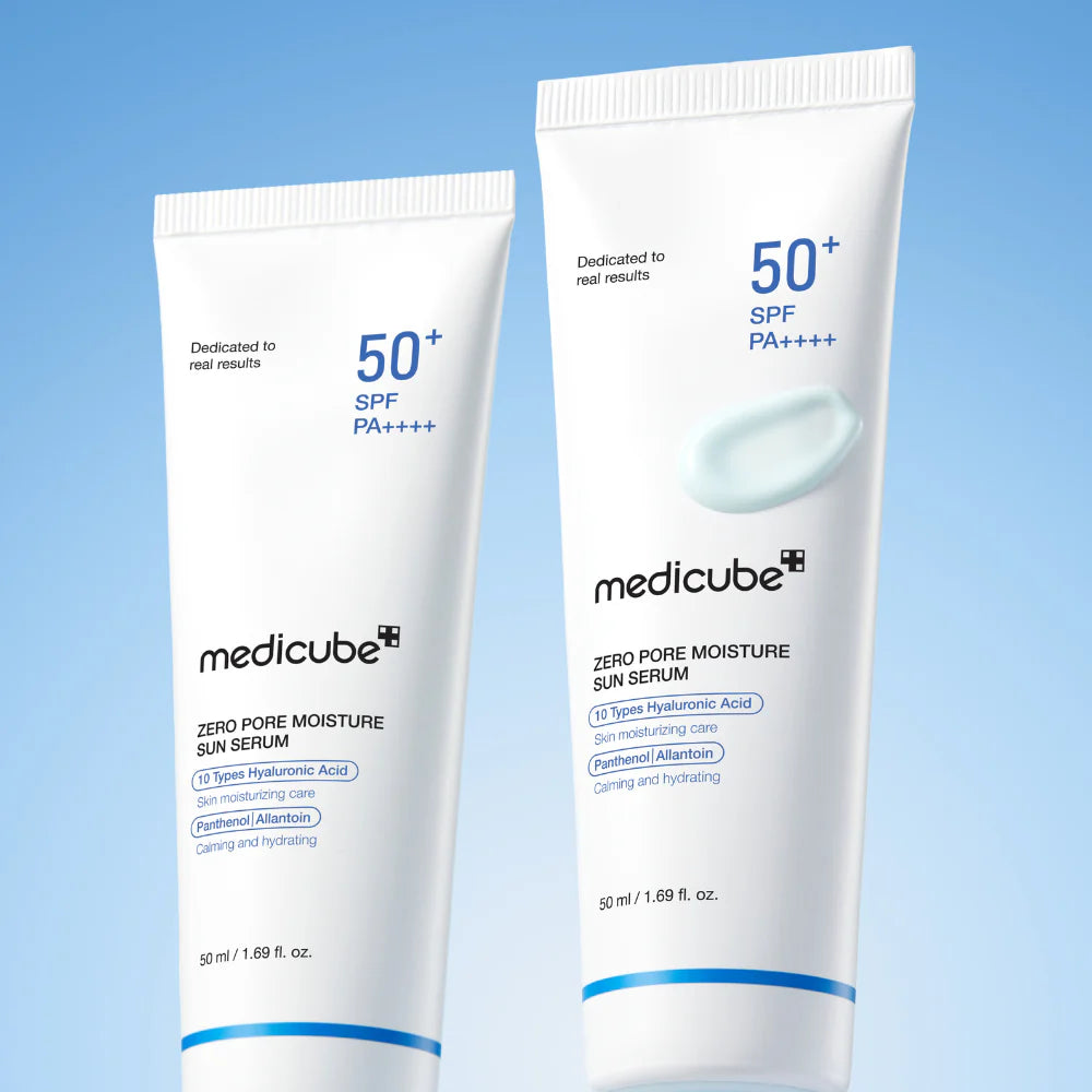 Medicube Zero Pore Moisture Sun Cream SPF50 drėkinamasis kremas nuo saulės, 50 ml.