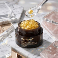 Medicube Deep Vita C Capsule Cream skaistinantis veido kremas su vitaminu C