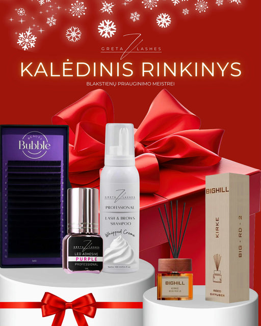 Specialus Kalėdinis rinkinys blakstienų meistrei 🎄