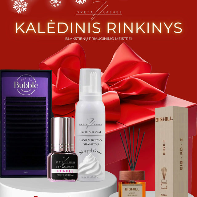 Specialus Kalėdinis rinkinys blakstienų meistrei 🎄