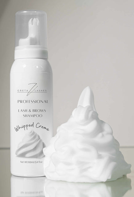 Blakstienų, antakių putos-šampūnas 100 ml.