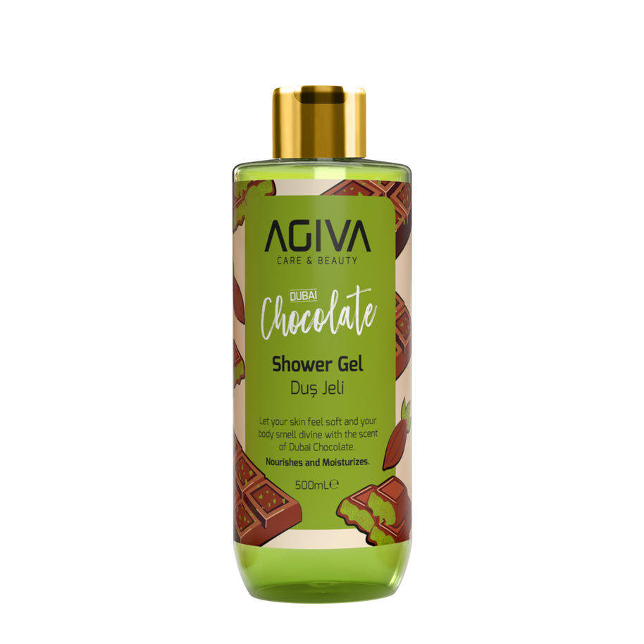 Agiva Dubai Chocolate dušo gelis, 500 ml