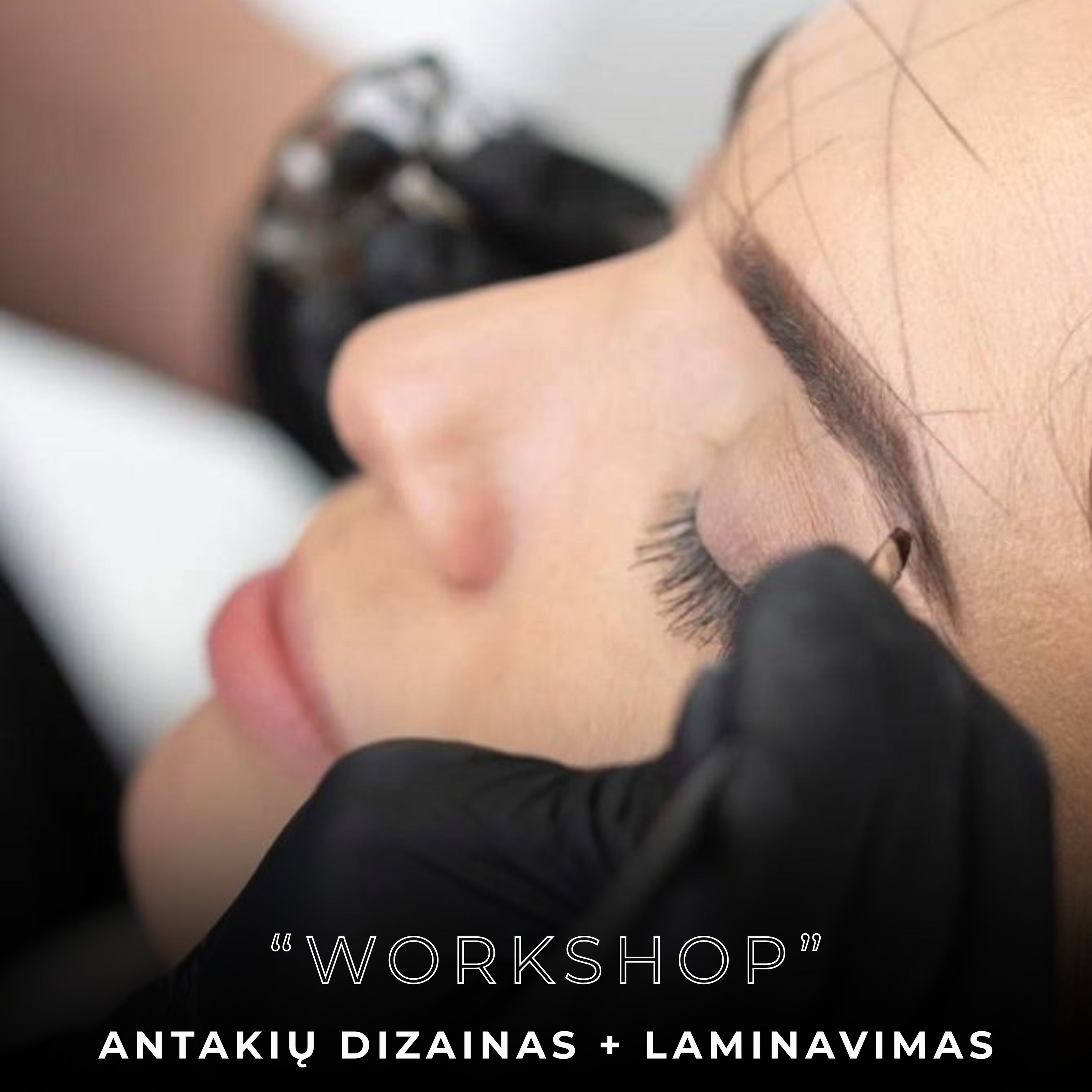 Antakių dizaino + laminavimo mokymai (avansas)
