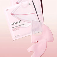 Medicube - PDRN Pink Collagen Jelly Gel Mask – Hidrogelio Stangrinamoji Veido Kaukė