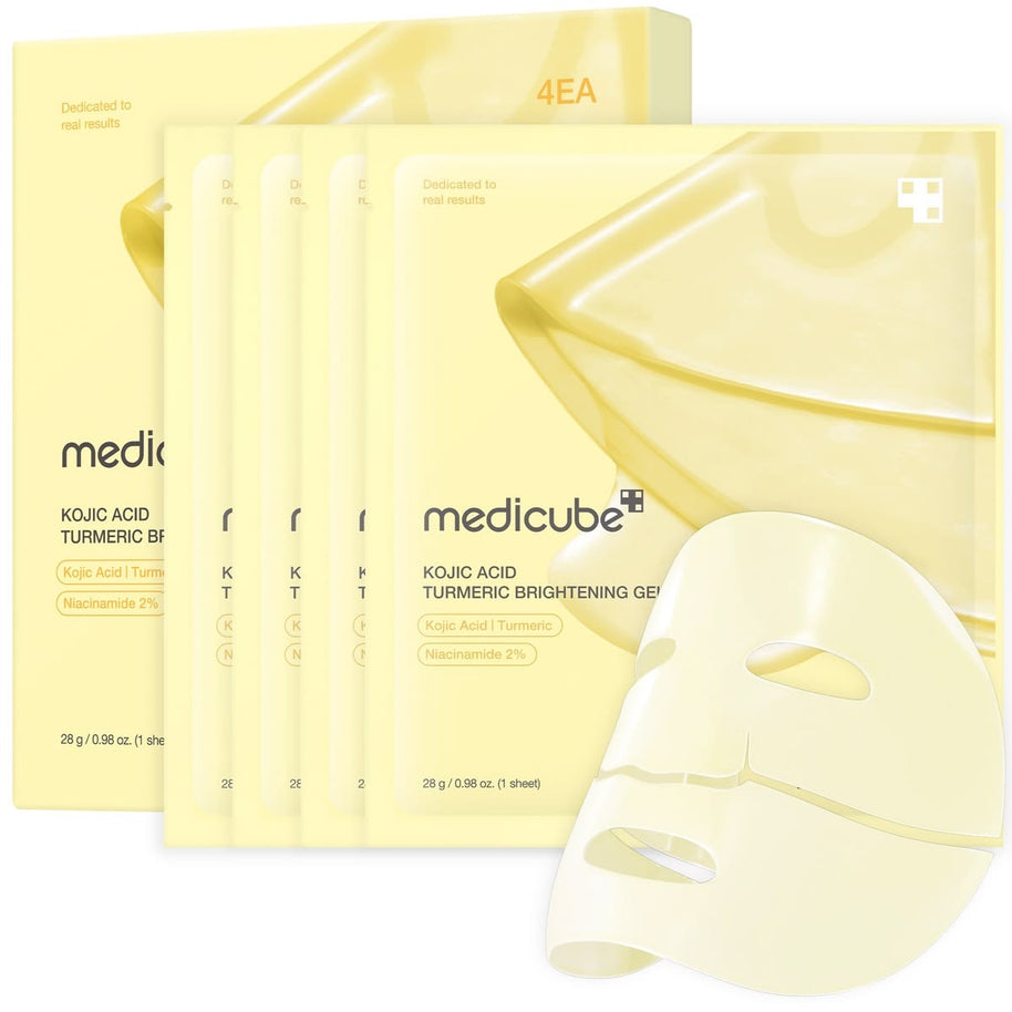 Medicube - Medicube Kojic Acid Turmeric Brightening Gel Mask - Skaistinamoji Kaukė su Koidžio Rūgštimi