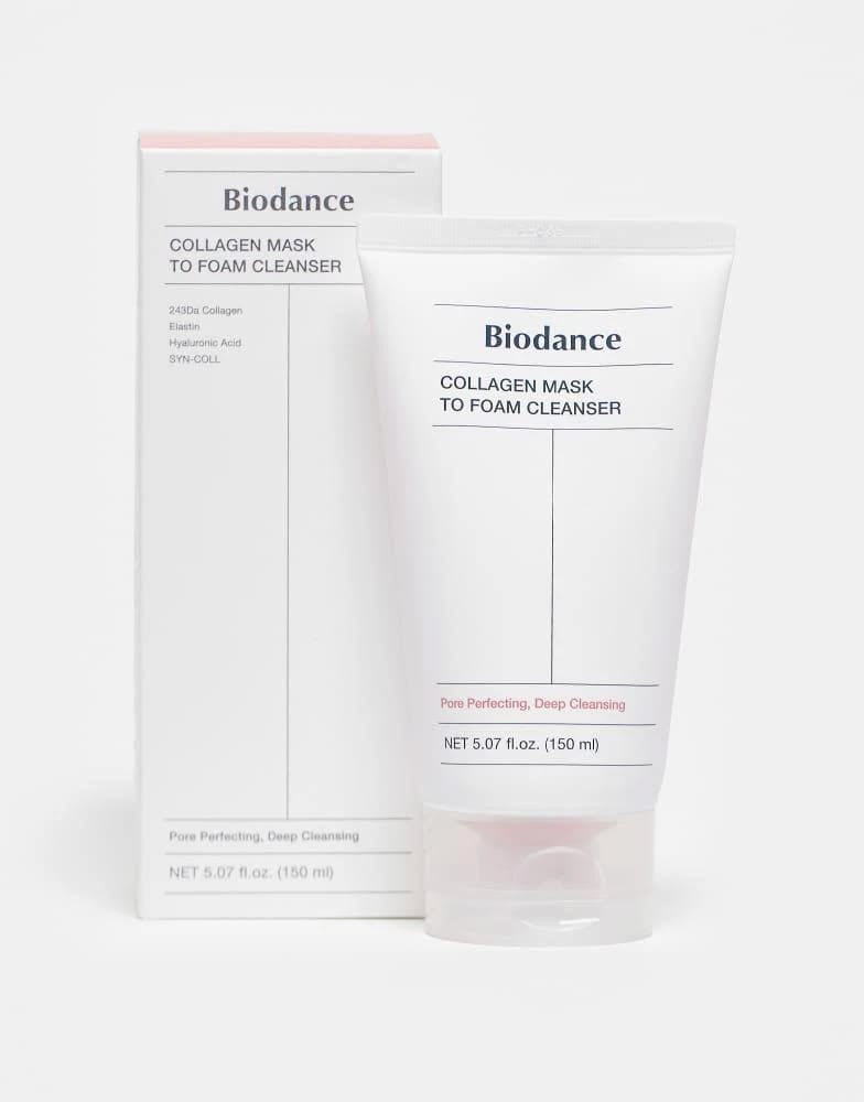 Biodance Collagen Mask To Foam Cleanser Kaukė ir valomosiomis putos 2 IN 1