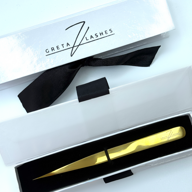 Pincetas blakstienų atskyrimui tiesus