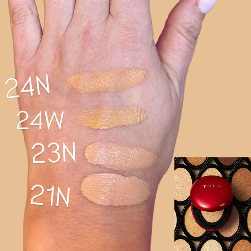 Tirtir Mask Fit Red Cushion makiažo pagrindas kušonas