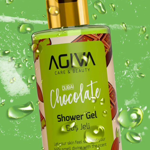 Agiva Dubai Chocolate dušo gelis, 500 ml