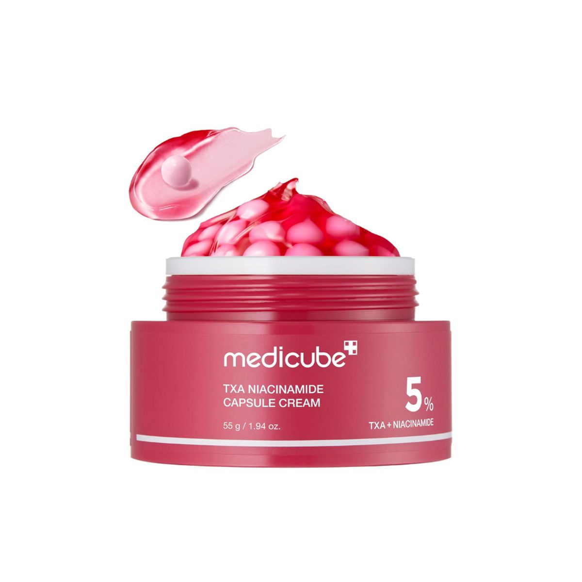 Medicube TXA Niacinamide Capsule Cream - skaistinamasis veido kremas