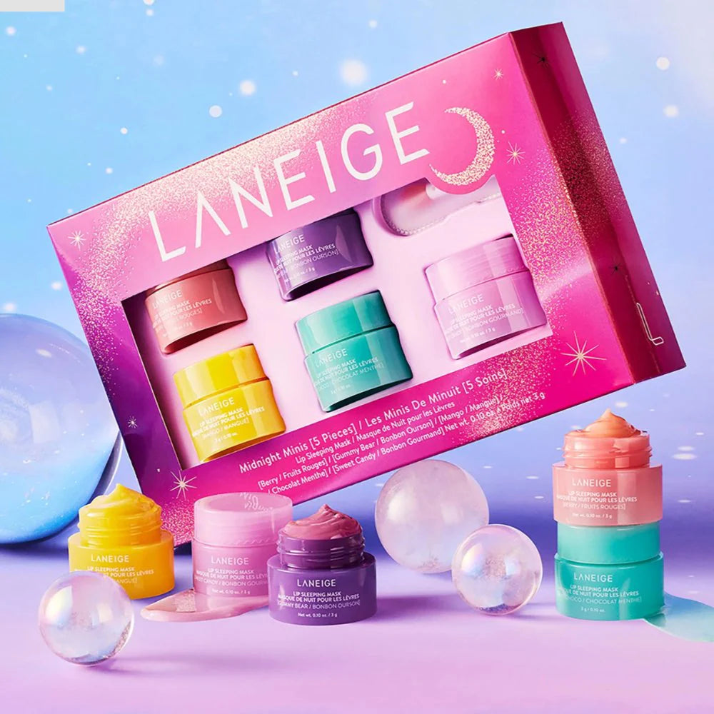 LANEIGE Dreamy Lip Kit – lūpų kaukių rinkinys (5 vnt.)